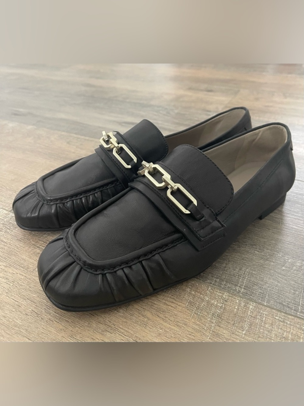 New AllSaints Sapphire Chain Loafer size 9 - Picture 4 of 8
